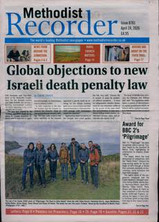 Methodist Recorder Magazine Issue 24/04/2026