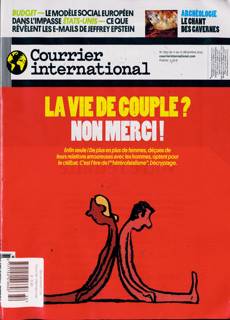 Courrier International Magazine Issue NO1832