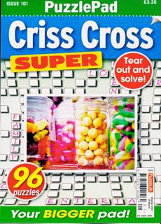 Puzzlelife Criss Cross Super Magazine Issue NO 101