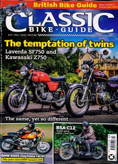 Classic Bike Guide Magazine Issue FEB 26