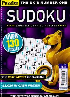 Puzzler Sudoku Magazine Issue NO 277