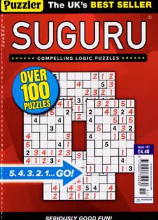 Puzzler Suguru Magazine Issue NO 151