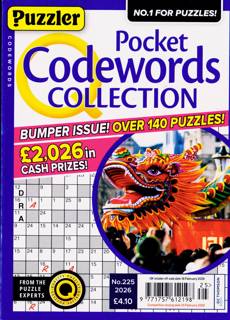 Puzzler Q Pock Codewords C Magazine Issue NO 225