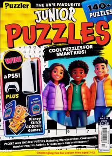 Puzzler Q Junior Puzzles Magazine Issue NO 317
