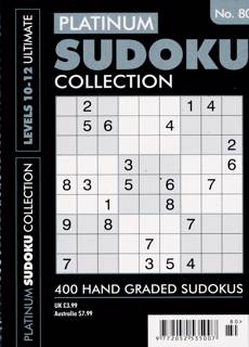 Sudoku Platinum Collection Magazine Issue NO 80