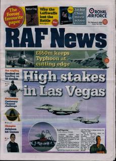 Raf News Magazine Issue NO 1625