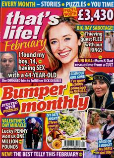 Thats Life Monthly Magazine Issue FEB 26