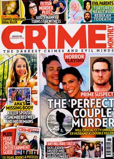 Crime Monthly Magazine Issue NO 85