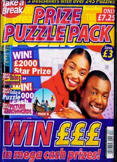 Tab Prize Puzzle Pack Magazine Issue NO 87