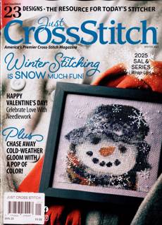 Just Cross Stitch Magazine Issue WINTER