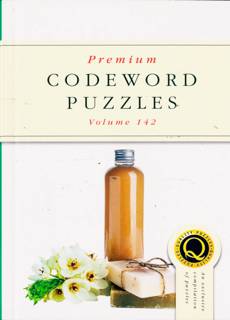 Premium Codeword Puzzles Magazine Issue NO 142