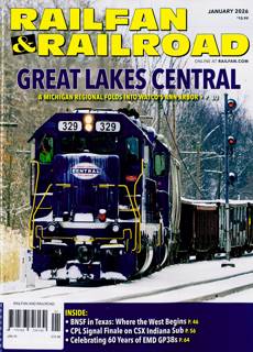 Railfan & Railroad Magazine Issue JAN 26