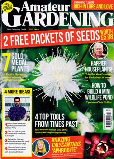 Amateur Gardening Magazine Issue 14/02/2026