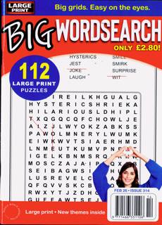 Big Wordsearch Magazine Issue NO 314