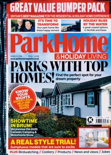 Park Home & Holiday Caravan Magazine Issue MAR 26