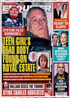 National Enquirer Magazine Issue 16/03/2026