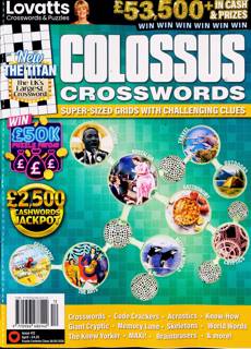 Lovatts Colossus Crossword Magazine Issue NO 412