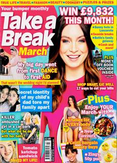 Take A Break Monthly Magazine Issue MAR 26