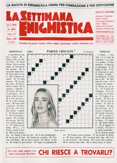 La Settimana Enigmistica Magazine Issue NO 4899