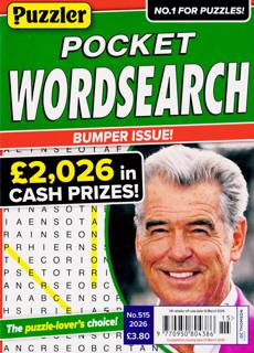 Puzzler Pocket Wordsearch Magazine Issue NO 515