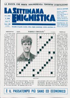 La Settimana Enigmistica Magazine Issue NO 4900