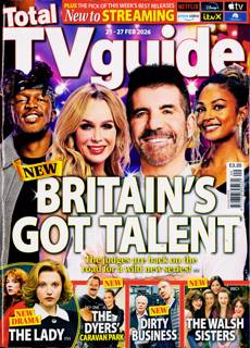 Total Tv Guide England Magazine Issue NO 9