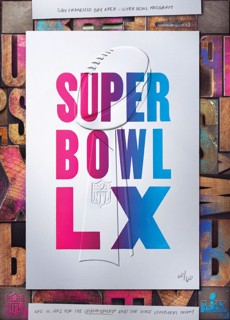 Super Bowl Stadium Program Magazine Issue SB LX