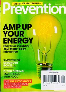 Prevention Magazine Issue FEB 26