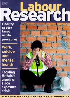Labour Research Magazine Issue JAN 26