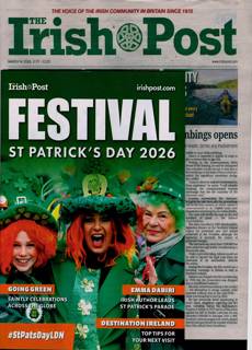 Irish Post Magazine Issue 14/03/2026