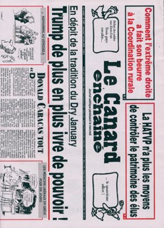 Le Canard Enchaine Magazine Issue NO5487