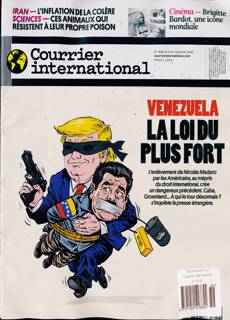 Courrier International Magazine Issue NO1836