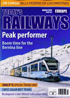 Todays Railways Europe Magazine Issue MAR 26
