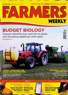 Farmers Weekly Magazine Issue 20/03/2026