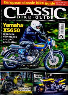 Classic Bike Guide Magazine Issue MAR 26