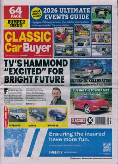 Classic Car Buyer Magazine Issue 25/02/2026