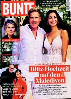 Bunte Illustrierte Magazine Issue NO3