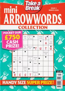 Tab Mini Arrowwords Coll  Magazine Issue NO 3
