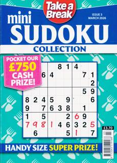 Tab Mini Sudoku Collection Magazine Issue NO 3