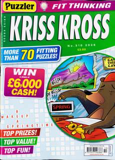 Puzzler Kriss Kross Magazine Issue NO 310