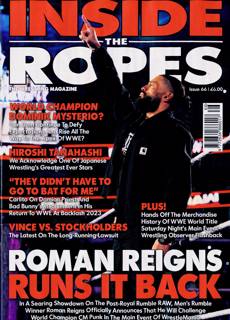 Inside The Ropes Magazine Issue NO 66