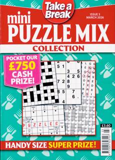 Tab Mini Puzzle Mix Coll Magazine Issue NO 3