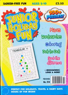 Junior Holiday Fun Magazine Issue NO 314