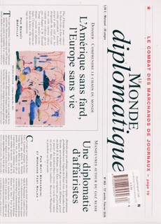 Le Monde Diplomatique Magazine Issue NO 863