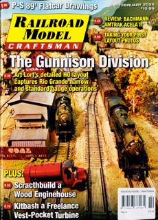 Railroad Model Craftsman Magazine Issue FEB 26