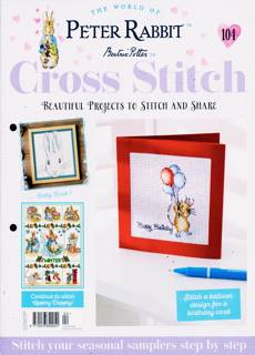 Peter Rabbit Cross Stitch Magazine Issue PART104