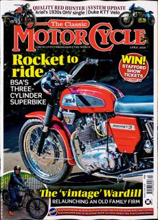 Classic Motorcycle Monthly Magazine Issue APR 26