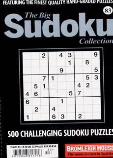 Big Sudoku Collection Magazine Issue NO 83