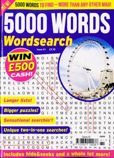 5000 Words Magazine Issue NO 61