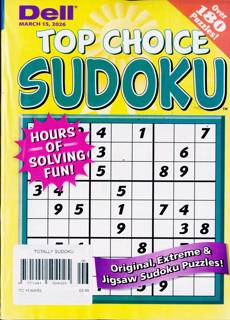 Totally Sudoku Magazine Issue TC 15 MAR2